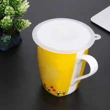 Силиконовая крышка чашки Прекрасный без запаха Крышка герметичная свежая герметичная кофейное всасывающее Уплотнение Крышка кухонный стакан для хранения крышка