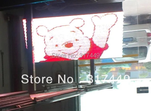 

P10 RGB LED SIGN OUTDOOR 96cm x 48cm,38" x 19",FRONT OPEN RGB led moving full color led sign scrolling message board