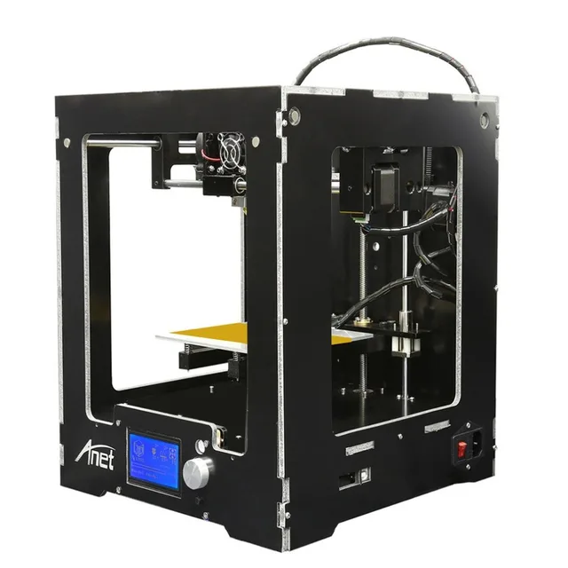Best Price Anet A3-S LCD 3D Printer High-precision Aluminum Hotbed Full Assembled Desktop FDM Printing Machine Kit With 10m Filament