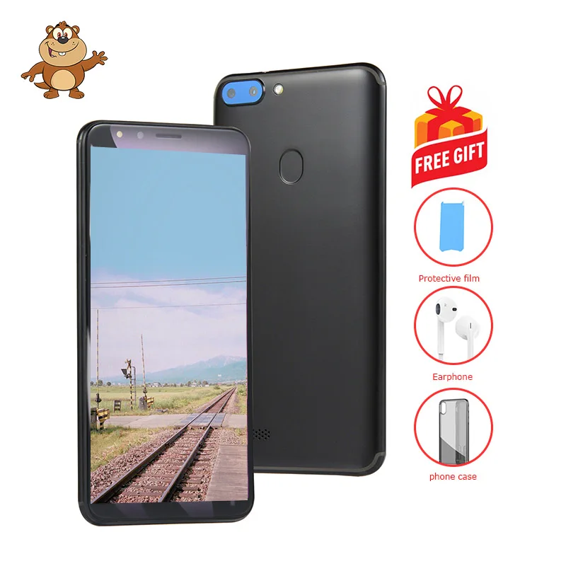 MiGueR R15 плюс 5 ''HD 18:9 полный Экран распознавания лиц 512 MB + 4 GB Android 6 0 MTK6572