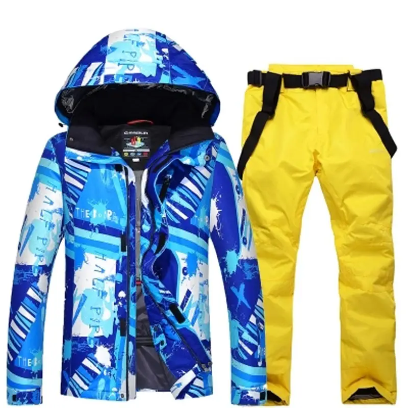 Buy 2017 new Waterproof ski suit men camping Mountain