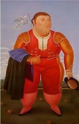 Бесплатная доставка воспроизведение роспись botero Декоративное искусство холст