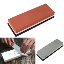 1000/4000 und 3000/8000 Grit Kombination Korund doppelseitige Schleifstein Schärfen Stein für Küche Sushi Messerschärfer