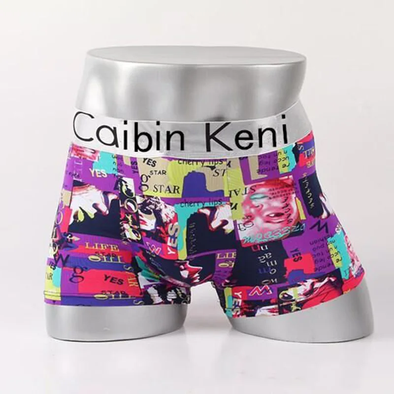 Hot Men Boy Breathable Underwear Boxer Pants Milk Fiber Shorts Bulge Pouch Underpants Panties 10PCS/Set JOFS-010 5