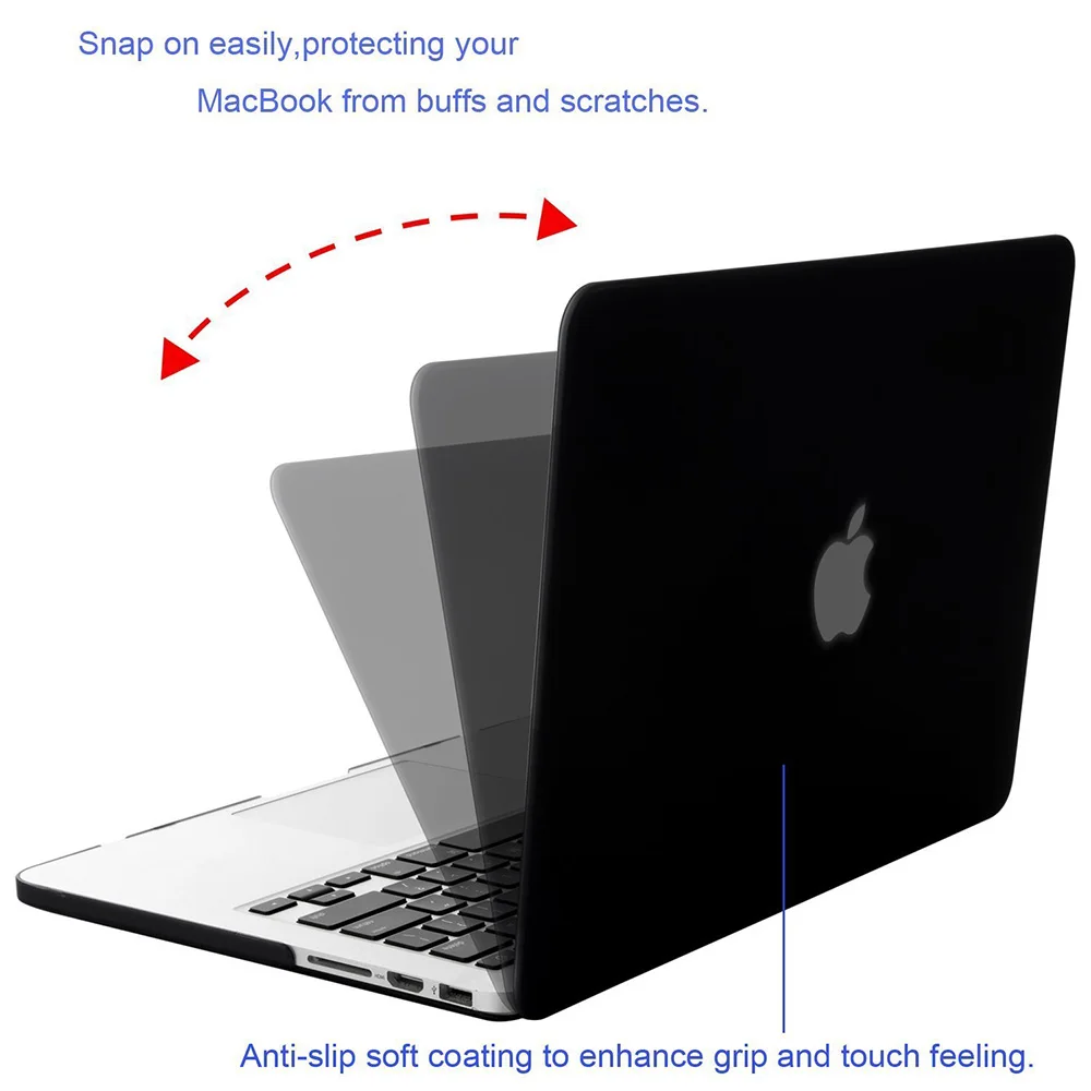 Жесткий чехол для Macbook Air Pro 13 3 15 4 дюймов retina 2014 2015 2016 2017 2018 матовый Mac 11|Сумки и