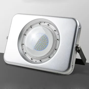

BECOSTAR New arrival mini aluminum silver garden LED Flood Light 10w,20w,30w and 50w available,220Vac