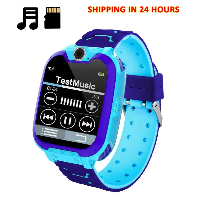  Kids Smart Watch Music Game Smartwatch Waterproof Children Smart Watch SOS Baby Watch Play Game Mus - 33048114702