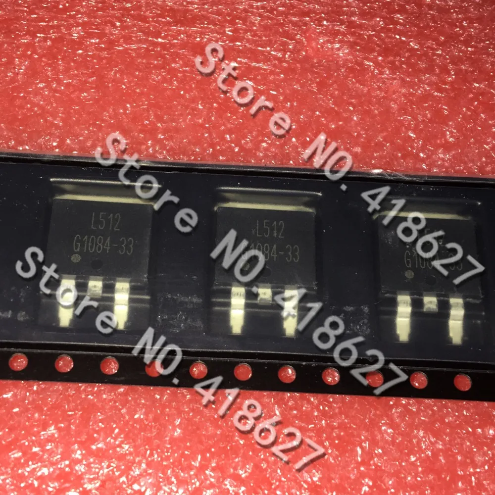 

50PCS/LOT G1084-33TU3UF G1084-33 TO-263 Three-terminal regulator New spot Quality Assurance