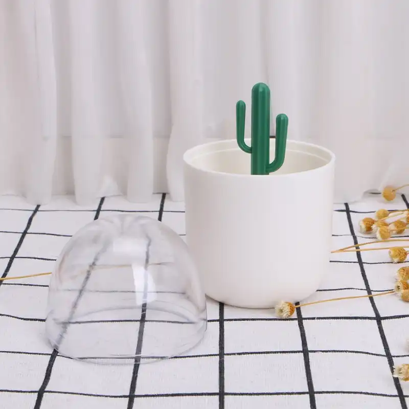 Q Tip Holder Cute Plastic Toothpick Box Cactus Tree Rabbit Deer Organizer Q Tip Holder Plastic Box Organizerbox Organizer Aliexpress