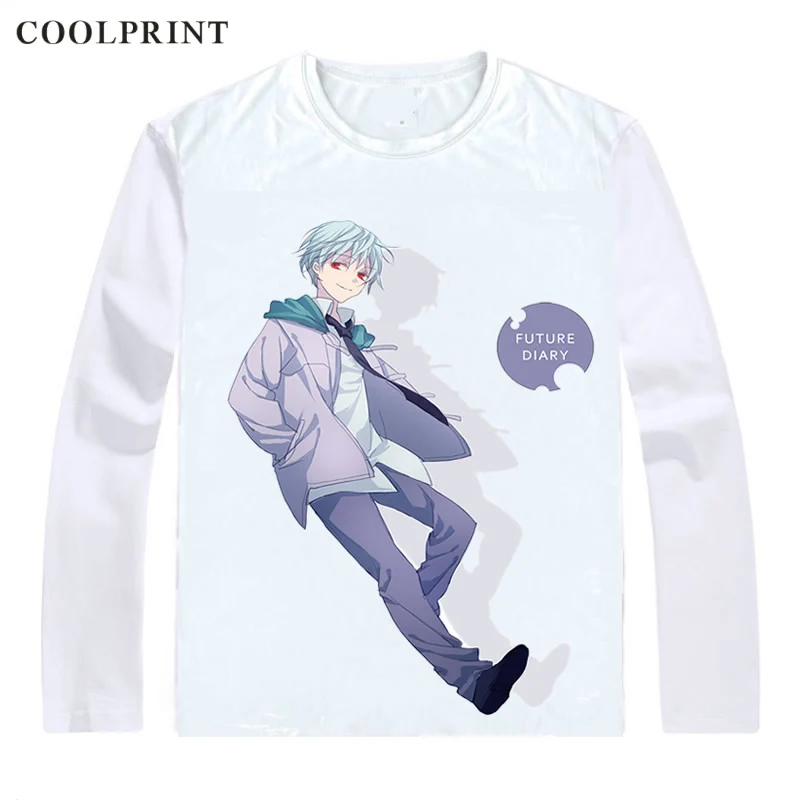 Mirai Nikki Burai Outlet The Future Diary Anime Unisex Long Sleeve Shirt Mirai Nikki Burai Outlet The Future Diary Anime Unisex Long Sleeve Shirt