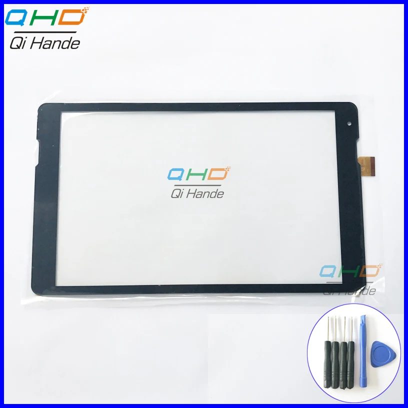 baratas Novo 10.1 Polegada YJ446FPC V0 YJ446FPC Digitador da Tela de Toque Do Painel Para 10.1 tablet pc YJ446 FPC V0 touch panel com cola