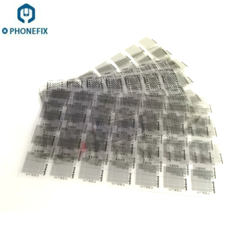 

BGA Stencil Solder Mask Ink Tool Kit for iPhone iPad NAND Flash Power Touch IC Chip Reballing Motherboard Repair Work