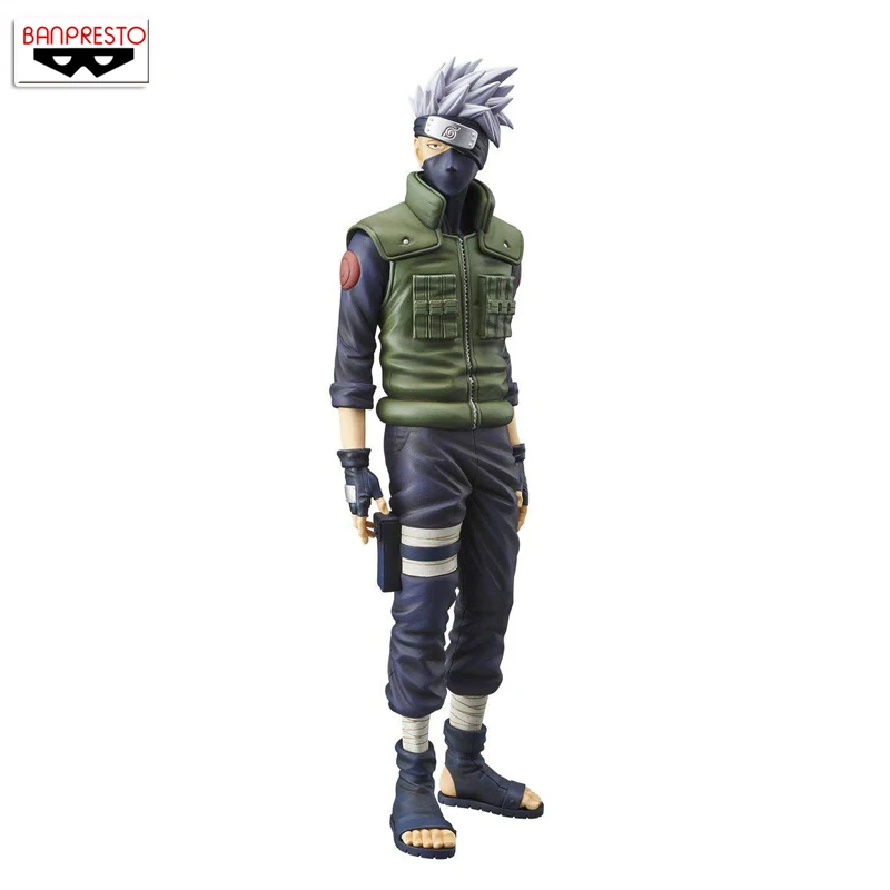 Японское аниме "NARUTO Shippuden" оригинальная Коллекционная Фигурка Banpresto Grandista Shinobi Relations-Хатаке Какаши