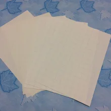 Футболка бумага для железа A4 размер(60 шт./лот) струйная теплообменная бумага для светлого цвета футболка железная бумага