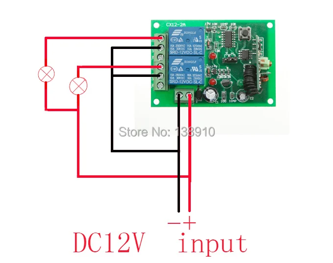 DC12V 2CH 1000 м дальность Беспроводной РЧ пульт дистанционного управления Управление переключателя передатчик + приемник для Приспособления