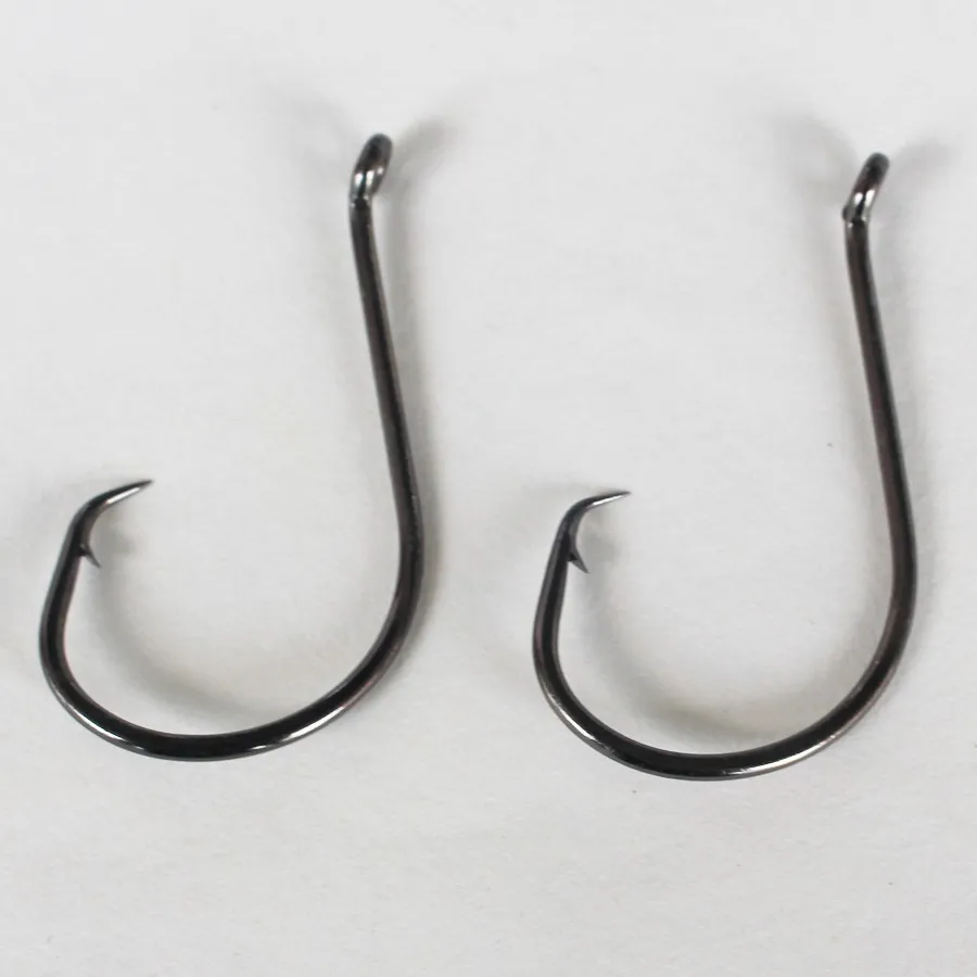 Ganchos de Pesca Alto Carbono Aço Inoxidável Quimicamente Afiado Octopus Círculo Oceano 7385 Peixe Gancho 50 Pçs 8 - 0 7 Esporte e Lazer