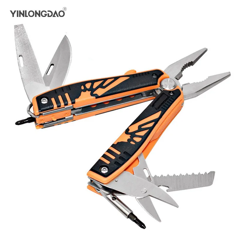 

New Telescopic Pliers Multi-tool Pliers Pliers Retractable With Batch Head Hand Tool Knife Tool Multi Functional Pliers