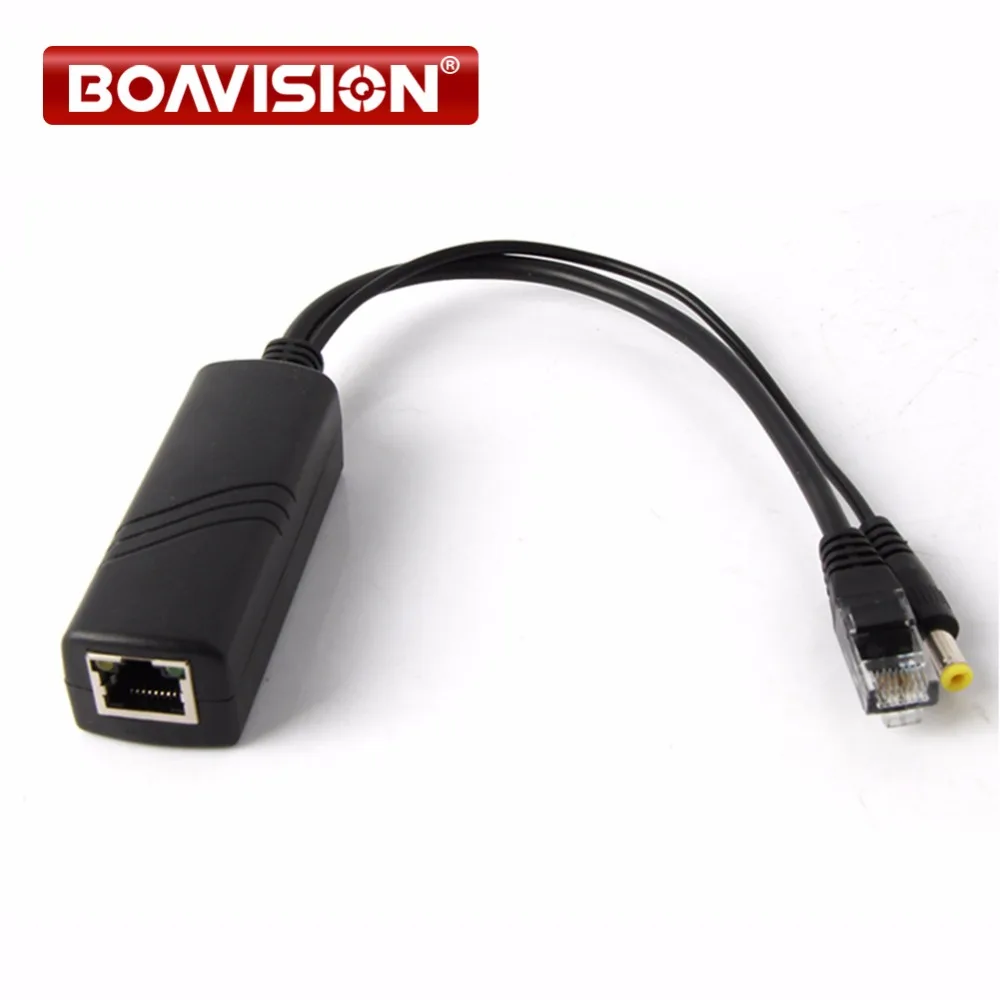 Разветвитель PoE 10/100 м со стандартом IEEE 802.3af/at и выходом 12 В 2 А входной мощностью 30