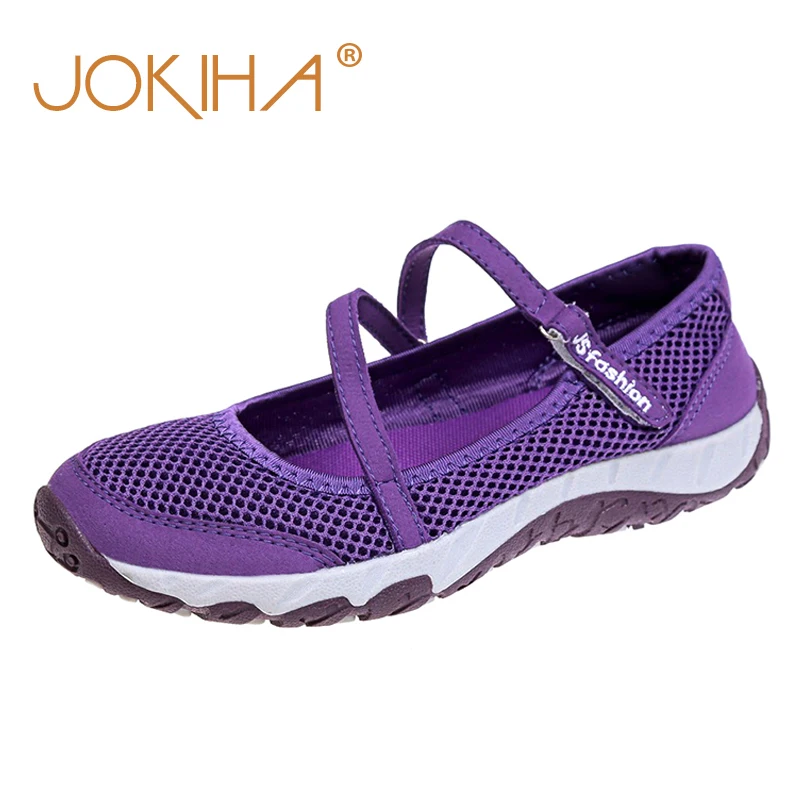 

Summer Women's Air Cushion flat Platform Sneakers 2019 Ladies Mother Mesh Breathable Health Fitness Mesh Casual Shoes Plus Size