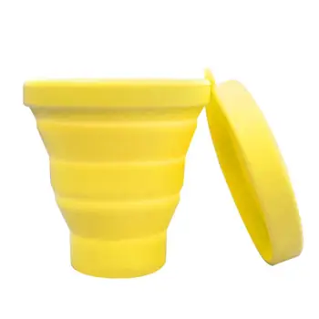 

Portable Folding CupTravel Silicone Folding Water Cup Silicone Traveling Foldable Cups For Outdoor Camping Drinkware