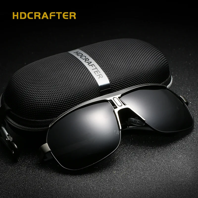 

AOWEAR Men's Retro Polarized Sunglasses Men Luxury Brand Vintage Mirror Sun Glasses Male Driving Sunglass gafas de sol hombre
