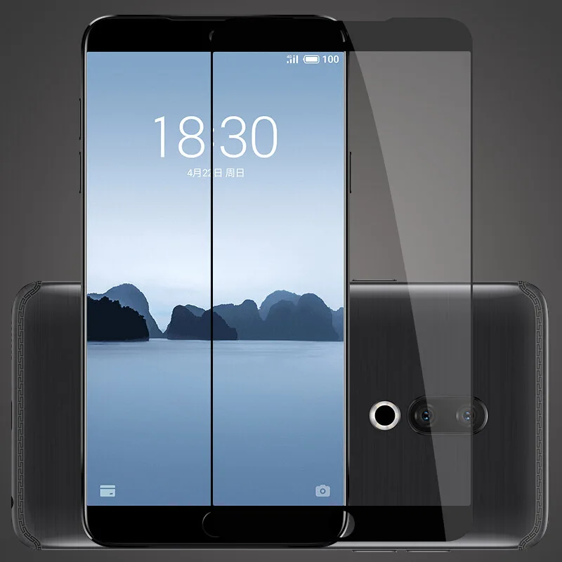 3D закаленное стекло для Meizu 15 Lite M15 полное покрытие экрана Защитная пленка 15/15