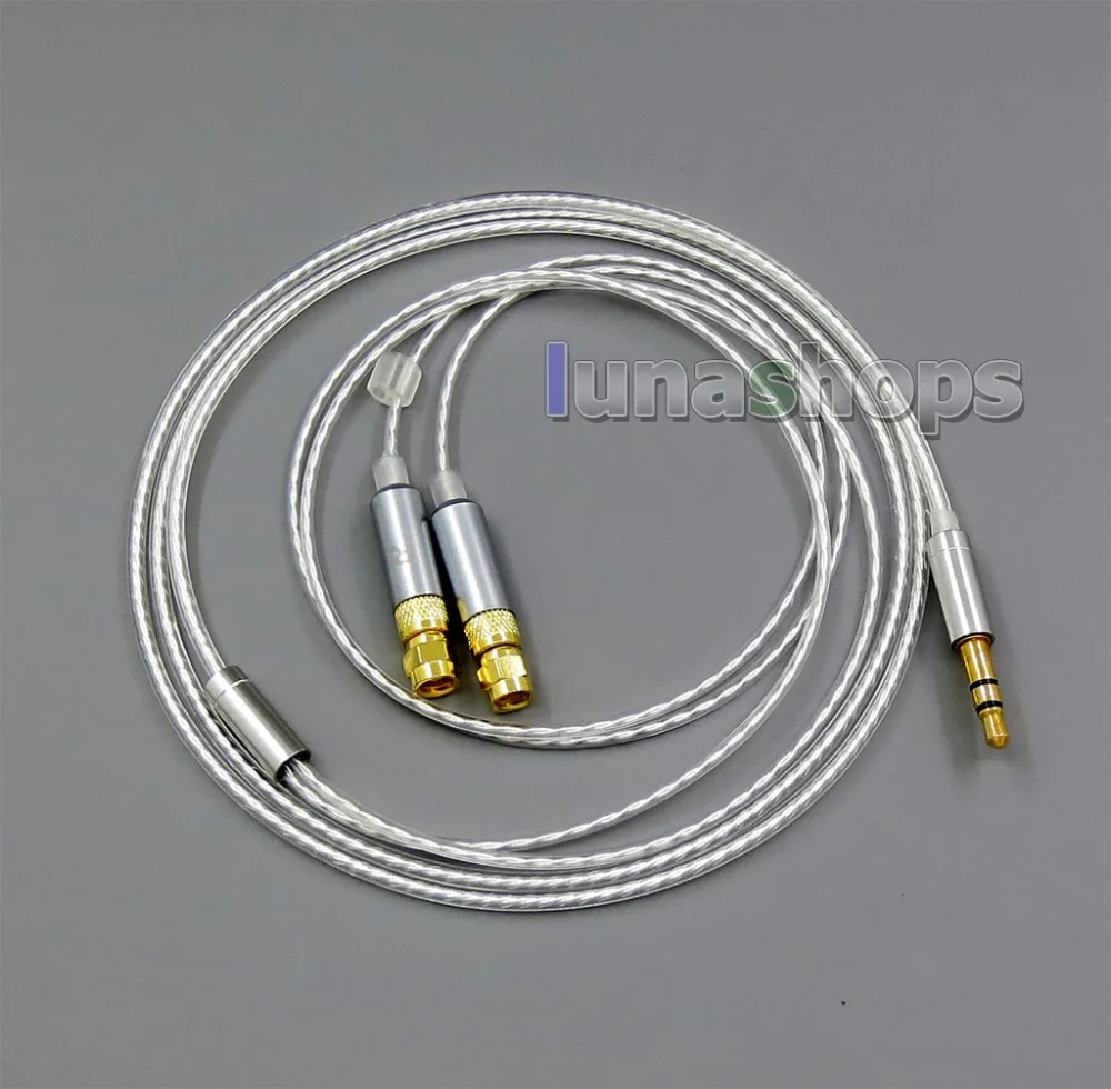 LN006263 мягкий посеребренный кабель для наушников HiFiMan HE400 HE5 HE6 HE300 HE560 HE4 HE500