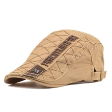 Промытый хлопоковый берет шляпа Новая модная бейсболка кепка для вождения солнце плоская кепка таксиста берет для новорожденного Повседневная Кепка Gatsby