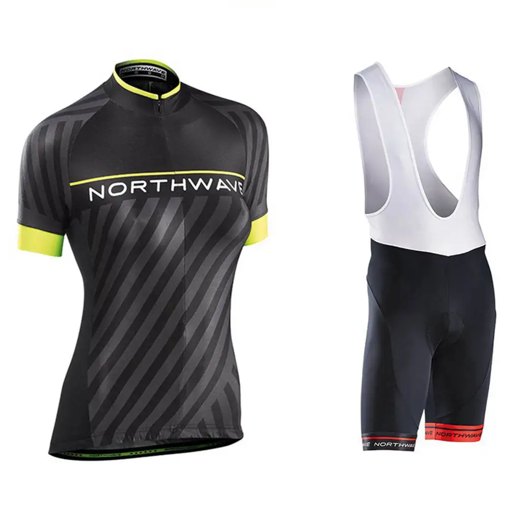 NW, новинка, Женский комплект из Джерси для велоспорта, одежда с коротким рукавом, быстросохнущая, профессиональная команда, MTB, велосипедный, дорожный, для езды, одежда, Northwave - Цвет: 8