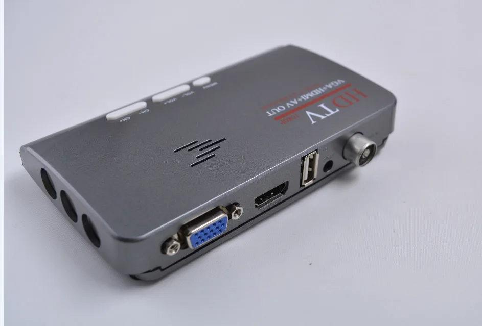 1080 P HD DVB T2 T видео из AV VGA tv Box HDMI USB MPEG4 приемник для всех CRT ЖК дисплей мониторов