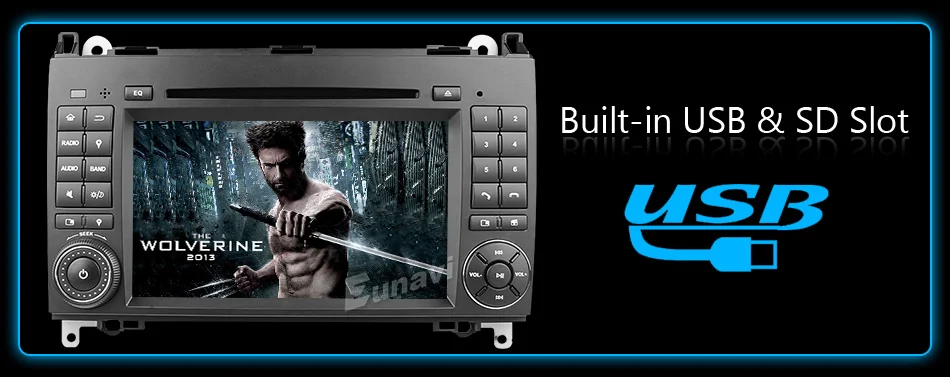Discount Eunavi 2 Din Android 8.0 Octa 8 core Car DVD Player For Benz Sprinter Vito W169 W245 W469 W639 B200 Radio GPS WiFi 4G RAM 4GB 21
