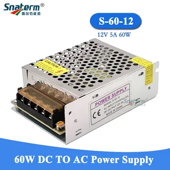 

60W 5A DC12V Lighting Transformers LED Driver Power Adapter 5A for LED Strip Light Switching Power Supply 60W