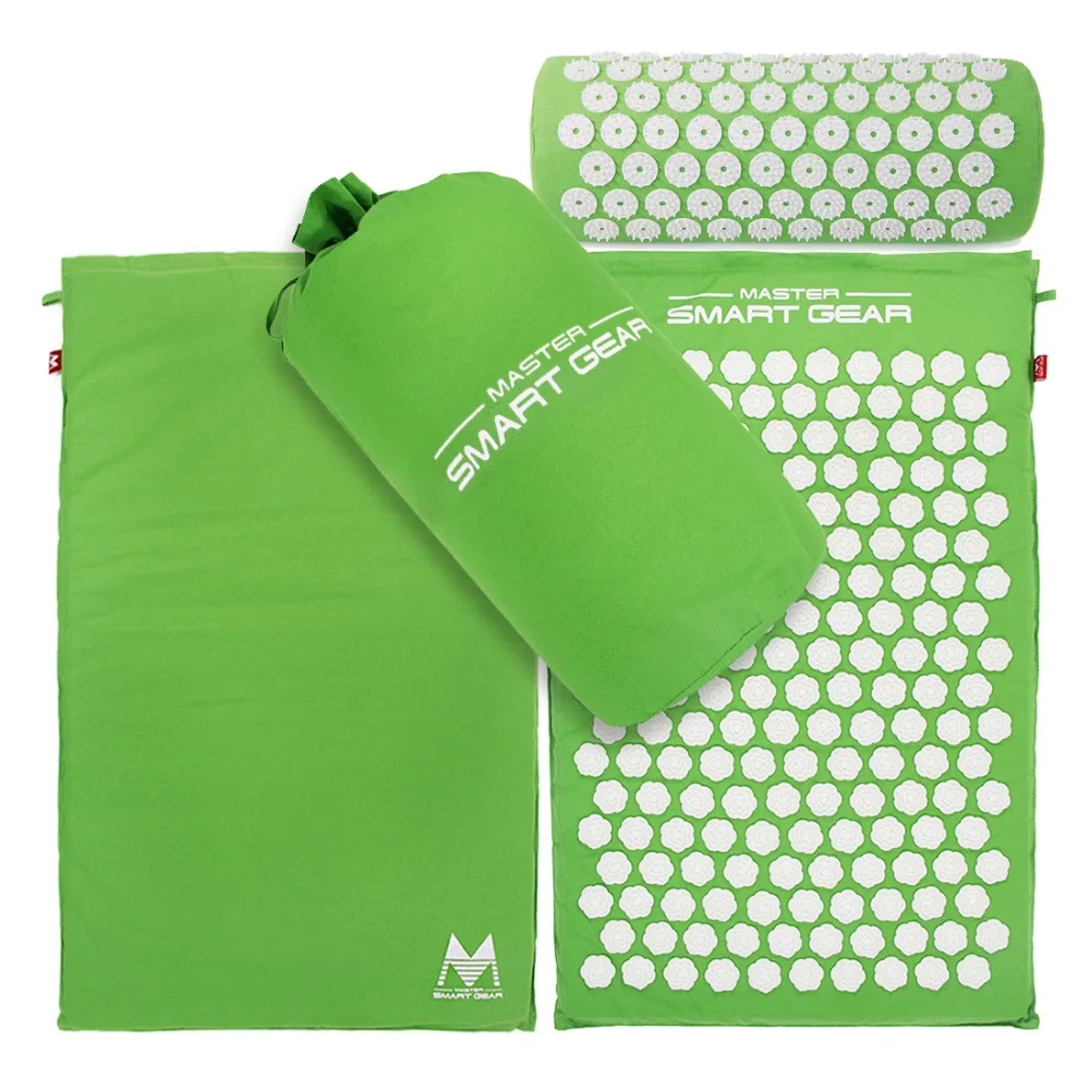 Lotus Spikes Acupressure Mat And Pillow Set For Natural Relief Of Stress Pain Tension Spike