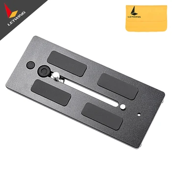 

Lanparte Adjustable Camera Mount Riser Base Plate with Quick Release to Fit Matte Box for 15mm Rail System Rig