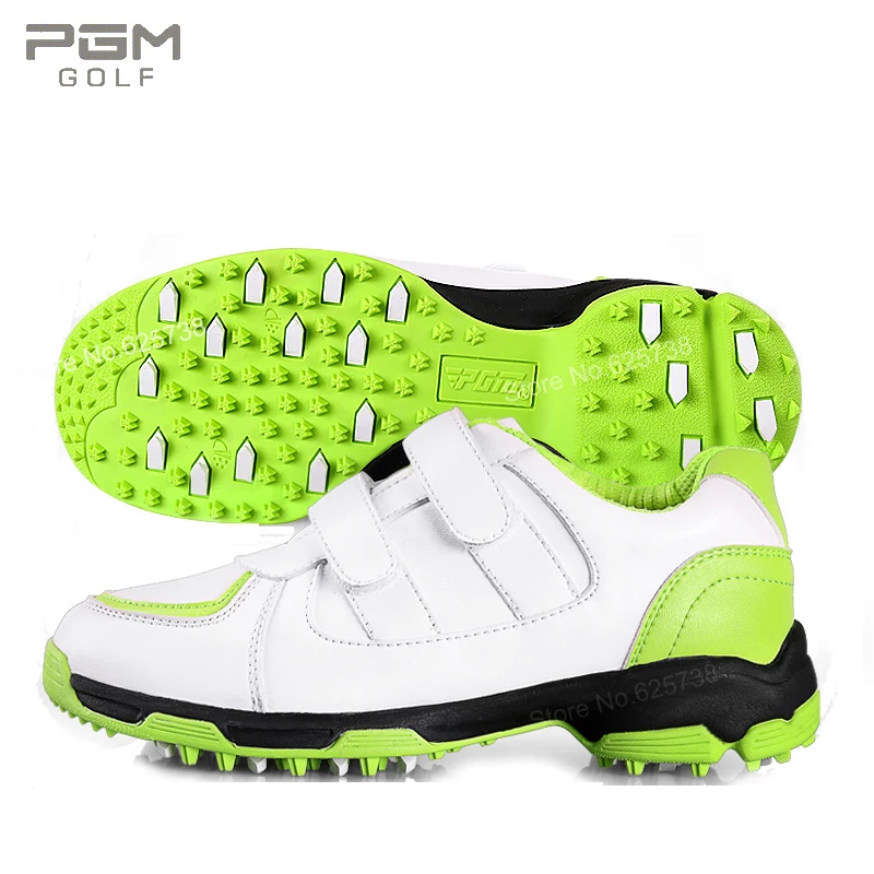 

Pgm golf shoes child shoes female children 3d breathable athletic slip-resistant waterproof girls sneakers boy trainers