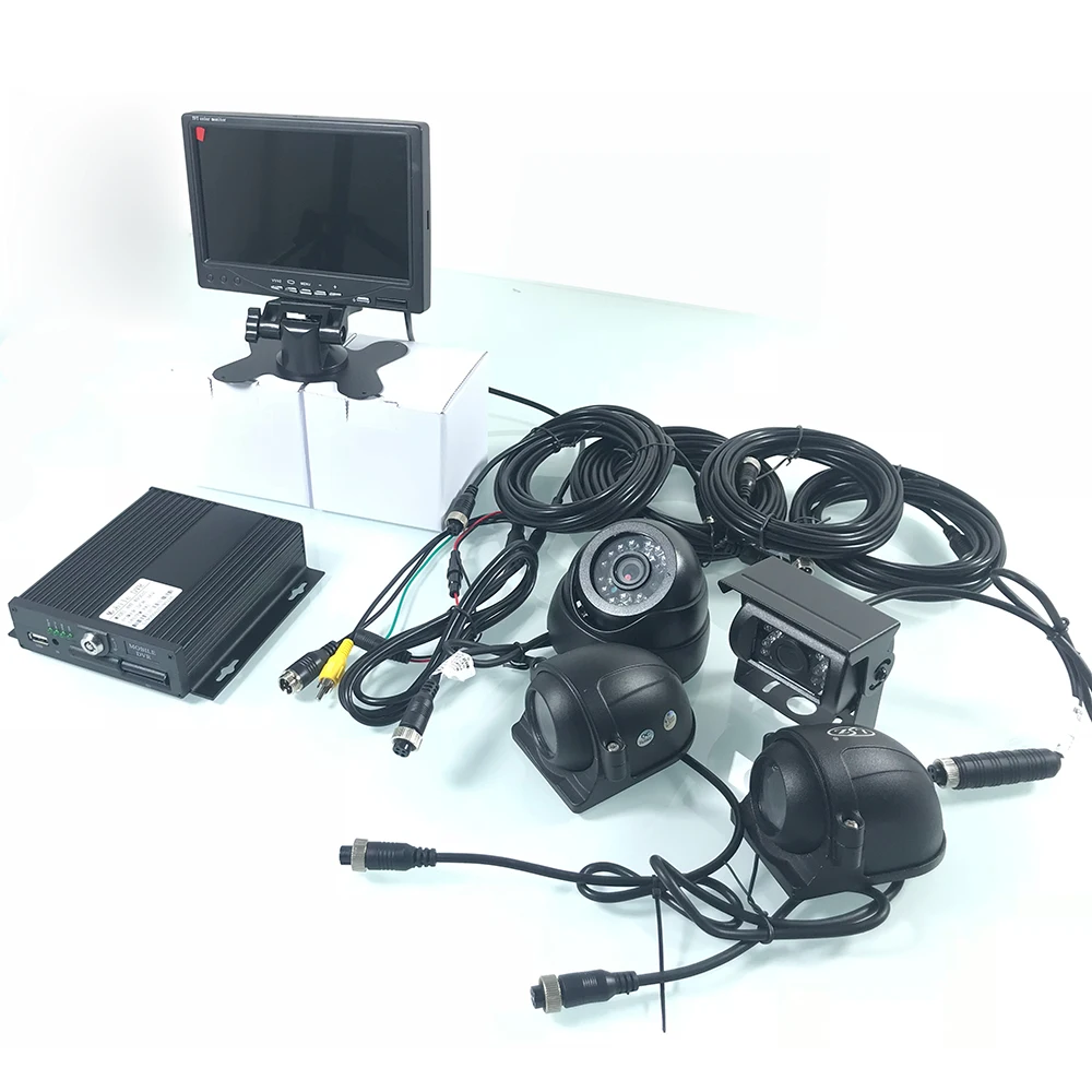  Produttori di genuino all'ingrosso 4 canali audio e video AHD960P analogico HD camion tour bus/tren