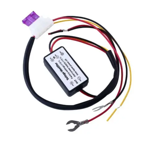 

12V DC AUTO CAR LED DAYTIME RUNNING LIGHT RELAY HARNESS DRL CONTROLLER ON/OFF