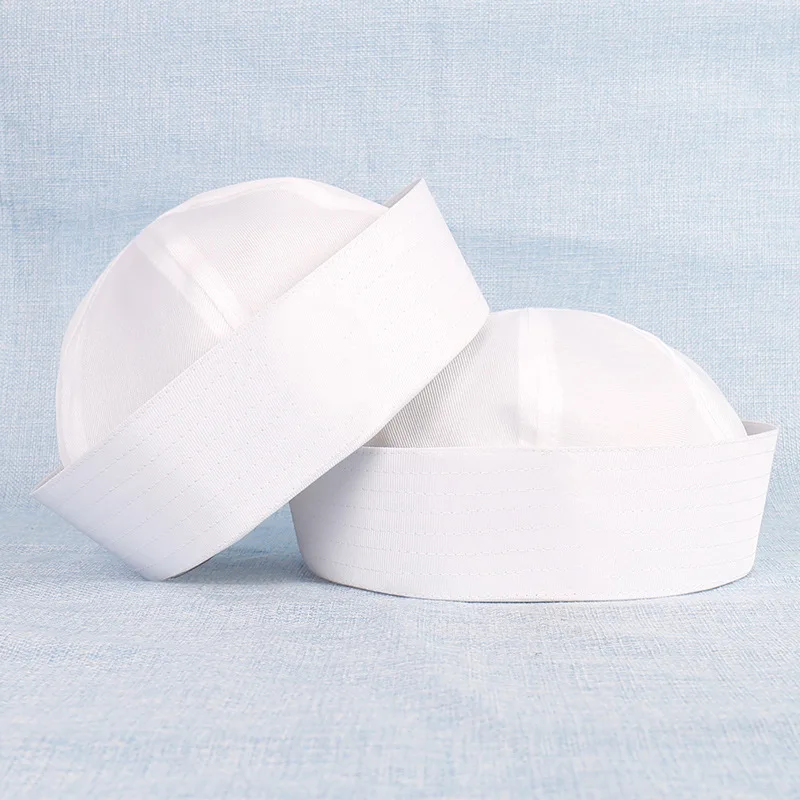 kids white sailor hat