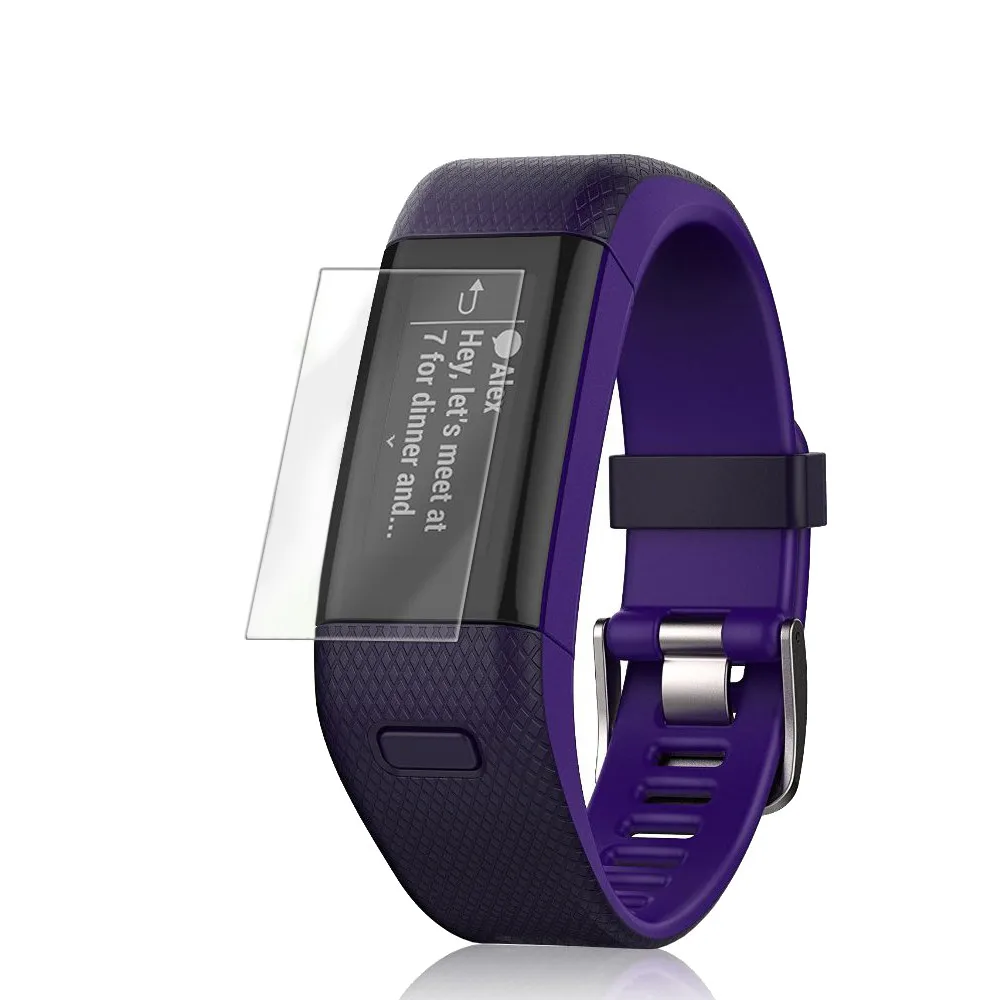 

High Quality Screen Protector for Garmin Vivosmart HR+ HD Protective Film Full Coverage Screen Protector 1PC l1027#2