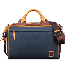X.bnj 2016 Men Casual Briefcase Business Shoulder Bag Genuine Leather Computer Laptop Handbag