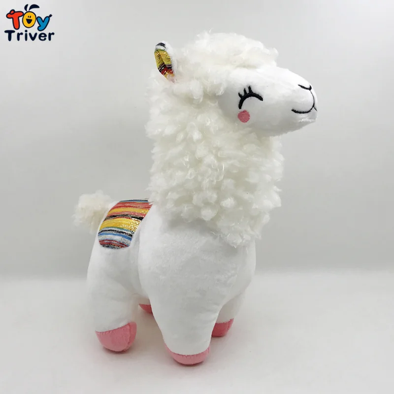 Из альпаки овечий мягкая игрушка верблюд Triver набивной барашек игрушки баранины кукла мальчик для маленьких детей подарок на день рождения