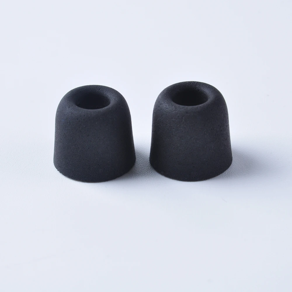 Yinyoo 1 пара(2 шт) 5 мм T400 шумоизоляционные вкладыши из пены с эффектом памяти, ушные вкладыши из пены для наушников в ухо для AS10 BA10