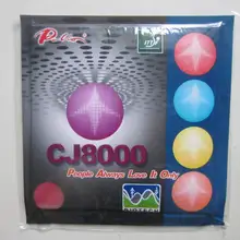 Palio долгосрочный CJ8000 биотехнологии(2-боковые петли Тип) pips-в Настольный теннис резиновый с губкой ракетка для пинг понга