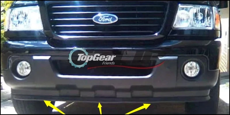 Бампер для губ дефлектор губ для Ford Freestar передний спойлер юбка для TopGear вентиляторы Тюнинг автомобиля/комплект кузова/полоса