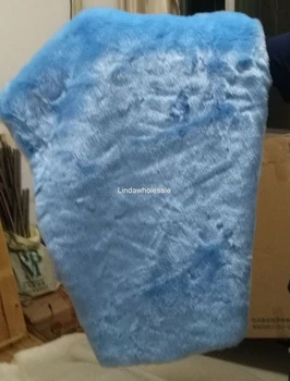 

Good quality imitation rabbit fur 2cm pile plush fabric,felt cloth,carpet decoration,180cm*50cm/pcs