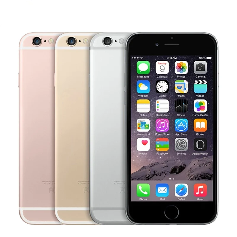 IPhone 6S разблокированный 4 7 дюймовый Двухъядерный 2 Гб RAM 16/64/128 ГБ ROM 12.0MP камера LTE IOS