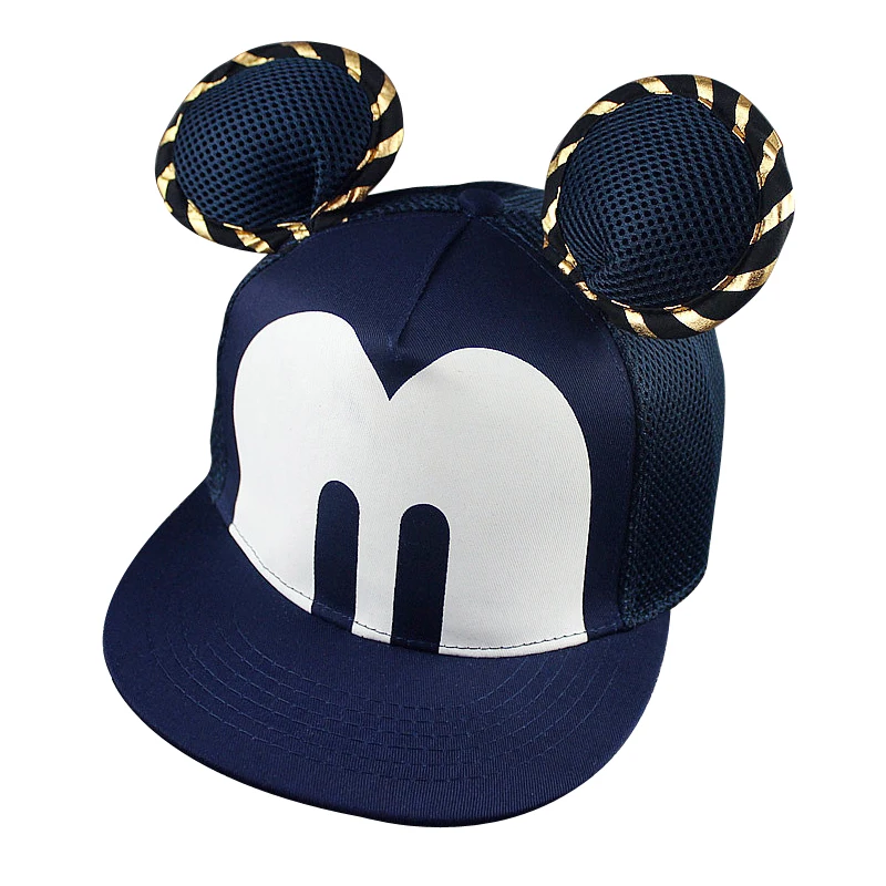 Повседневная Милая бейсбольная кепка с большими ушками мыши Snapback Мужская