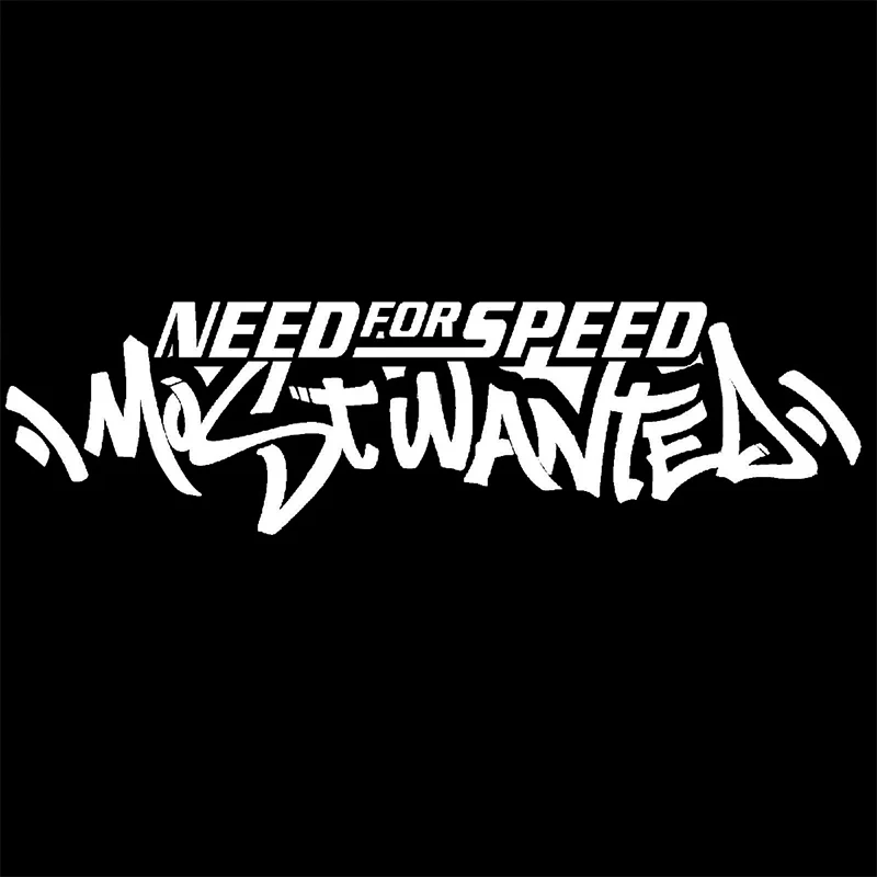 HungMieh 16,3*4,4 см автомобильные наклейки Need For speed Most Wanted углеродное волокно наклейка на авто креативная Виниловая наклейка для автомобиля мотоцикла - Название цвета: Silver