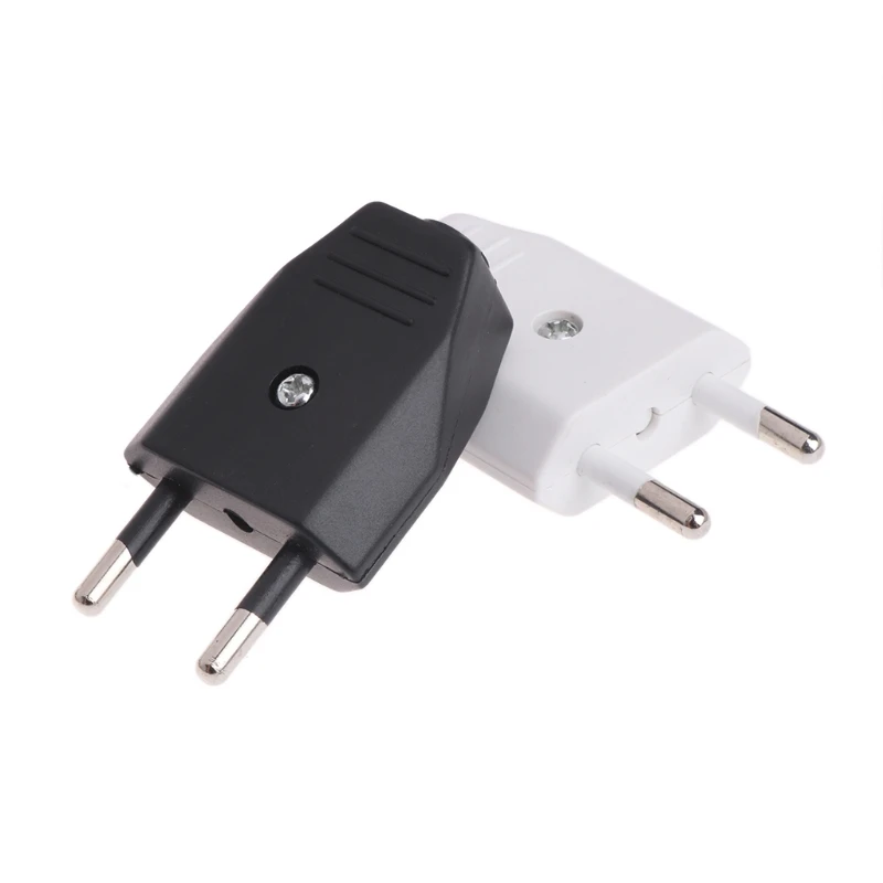 

2Pcs/Set German Type European 2 Pin Plugs Network Cables 2.5A 220V Electric Contactor