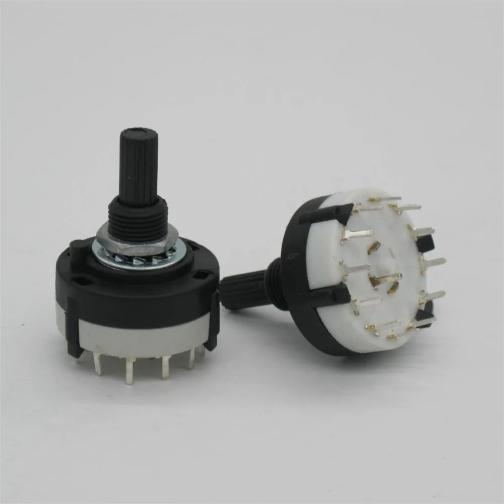 JH26 Rotary Channel Selector Switch 1 Pole Position 12 Selectable with KnobTDCA